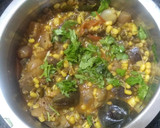 முளைகட்டிய பாசிப் பயிறு கத்திரிக்காய் கூட்டு ரெசிபி ஸ்டேப் 5 புகைப்படம்