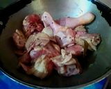 A picture of step 2 of Bashonti Pulao r Chicken Kosha.