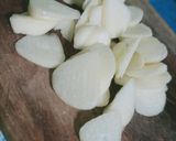 Foto langkah ke 2 dari resep Sayur Gambas Telur.