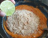 A picture of step 10 of Chicken Roulade with Spicy Peanut Sauce.
