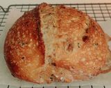 Foto langkah ke 23 dari resep Wijen Jinten Hitam Chili Flakes Cheese Sourdough Bread (Open Bake Method).