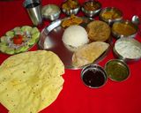 A picture of step 17 of Bihari lunch.