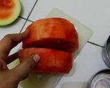 Foto langkah ke 2 dari resep Watermelon Cake.