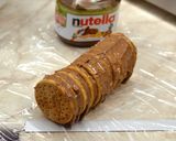 Albert kekszes nutellás süti recept fázis 3 fotója