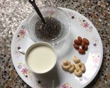 A picture of step 1 of Rich Rose Milk.