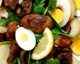 A picture of step 4 of My Garlic Mushroom Salad 😃.