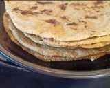 A picture of step 7 of Bajra Roti.