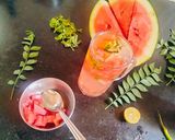 A picture of step 3 of WATERMELON 🍉 LEMON Mojito.