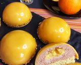 صورة لخطوة 42 من وصفة موس الشوكولاتة بالبرتقال والصوص اللامع 🍊