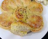 عکس مرحله 12 از دستور نان پوآچا به شکل گل 👌😍