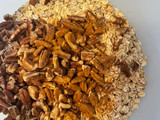 Healthy cranberry granola