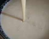 A picture of step 5 of Kheer Komola.