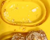 A picture of step 1 of Swedish no bake chocolate balls. (Negroboll).