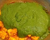A picture of step 15 of Palak Paneer.