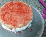 Foto del paso 5 de la receta Tarta de fresas y nata con bizcocho japonés, Sin gluten