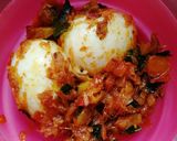 A picture of step 3 of Boiled eggs curry.