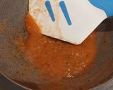 Une image de l'étape 4 de Billes de tomate 🍅 basilic en cuisine moléculaire.