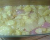 Foto del paso 4 de la receta: Pastel salado con patatas y salchichas de ave