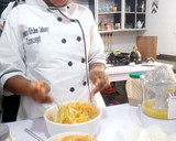 A picture of step 2 of Chicken Sharwama.