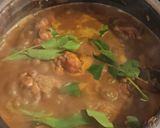A picture of step 4 of Chicken Curry.