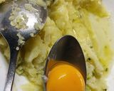 Foto del paso 4 de la receta Pisto con tortitas de patata y yema de Huevo