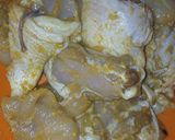 A picture of step 1 of Fried chicken (KFC).