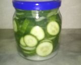 A picture of step 5 of Pickled cucumber.