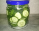 A picture of step 5 of Pickled cucumber.