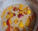 Foto del paso 5 de la receta: Torta o budín de duraznos y pelones frescos - con aroma a hogar 😍