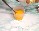 Foto langkah ke 4 dari resep PANDAN SPONGE CAKE| LEMBUT SELEMBUT OGURA CAKE,METODE ALL IN ONE.