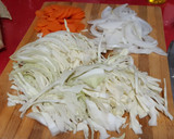 Foto del paso 2 de la receta: Rodaballo empanado (sin huevo) con verduras en vinagre
