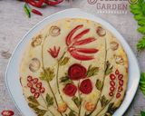 Foto langkah ke 10 dari resep Focaccia garden (Focaccia Bread Art).