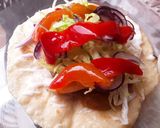 Foto del paso 5 de la receta: Fajitas🌯 de berenjenas🍆 doradas con mayonesa de ajo🌰🌮