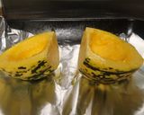A picture of step 1 of Veg Stuffed Squash.