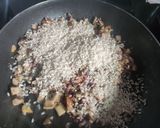 Foto del paso 4 de la receta: Arroz con jamón y champiñones portobello