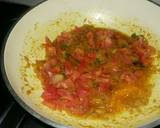 Aaloo bangan with white rice recipe step 4 photo