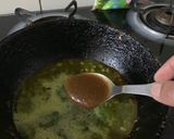 A picture of step 2 of Green peas masala Satvik and no tomato.