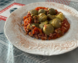 Foto del paso 8 de la receta: Alcachofas salteadas con jamón bacon y tomate
