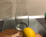 Foto del paso 1 de la receta: Agua de limón y jengibre infusionada