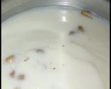 A picture of step 2 of Ras Malai 😋😋😋.