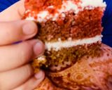A picture of step 8 of Red Velvet Cake (Eggless).