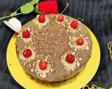 नो बेक बिस्कुट केक (no bake biscuit cake recipe in Hindi) रेसिपी चरण 6 फोटो