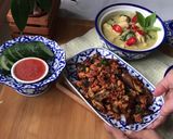 Gambar langkah 6 resipi 🇹🇭 PAD KRA PAO TERUNG & AYAM.
