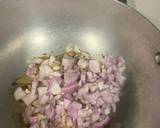Palak mushroom recipe step 2 photo