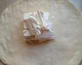 A picture of step 4 of Perfect puff pastry dough +patties.