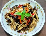 鴻喜菇拌木耳的食譜步驟3照片