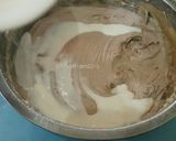Foto langkah ke 4 dari resep Red Velvet Cake Original No Buttermilk.