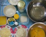 Foto langkah ke 1 dari resep Bolu Hongkong keju.