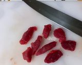 Foto langkah ke 1 dari resep Dendeng Balado Basah (lidah Jawa).