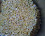 Foto langkah ke 1 dari resep Puding jagung cokelat.